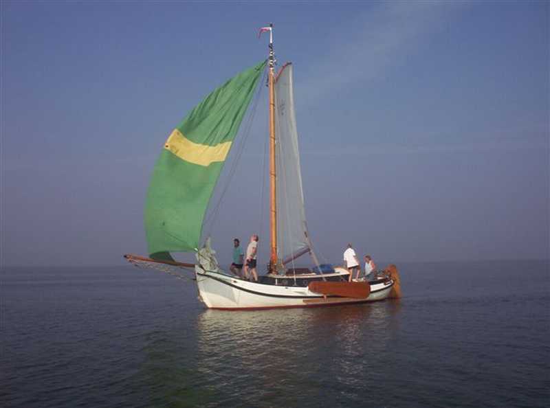 Blazen daar op het voordek